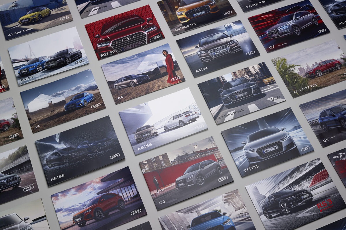 Audi Katalogproduktion Printproduktion